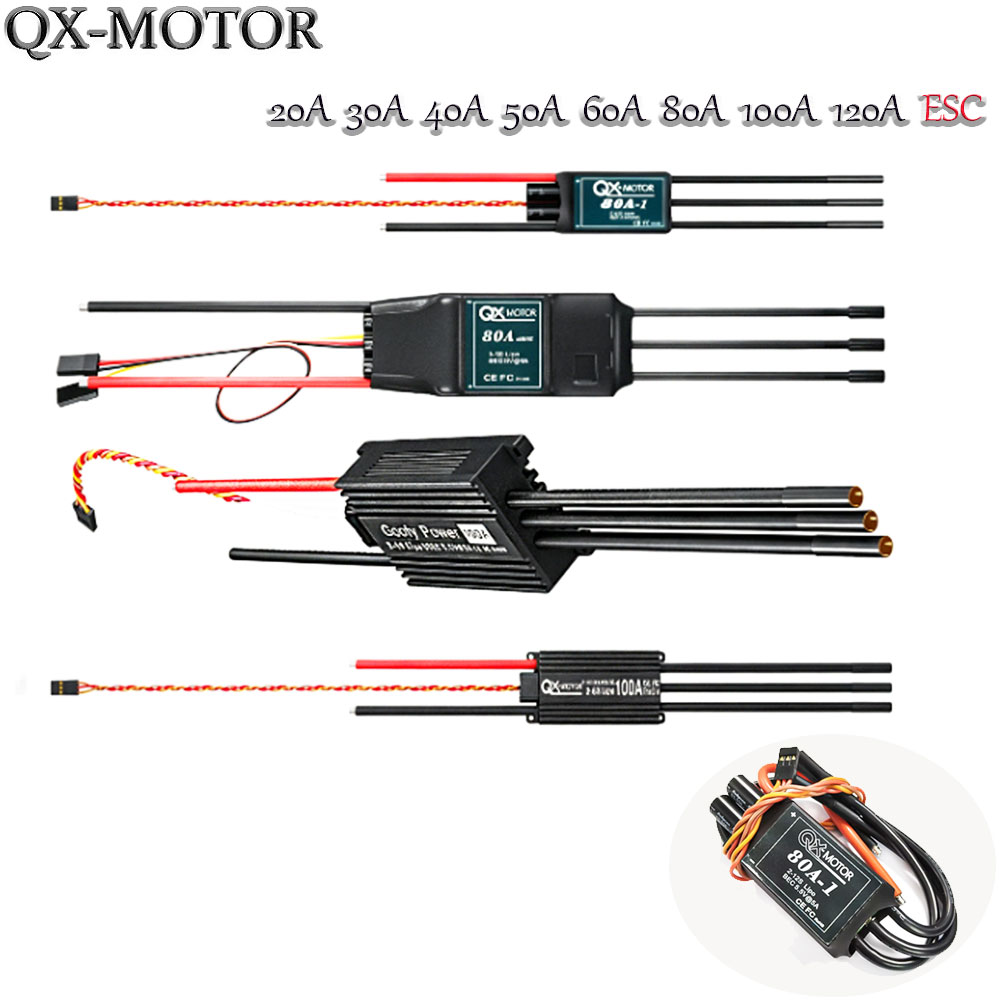 Drone Gimbal Controller - Бесщеточный регулятор скорости ESC 20A-120A, совместимый