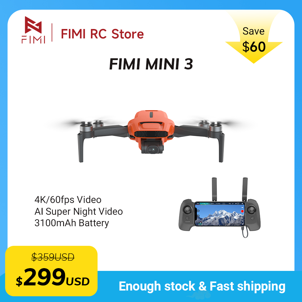 Drone Gimbal 3 Axis - Дрон FIMI MINI 3 с камерой
