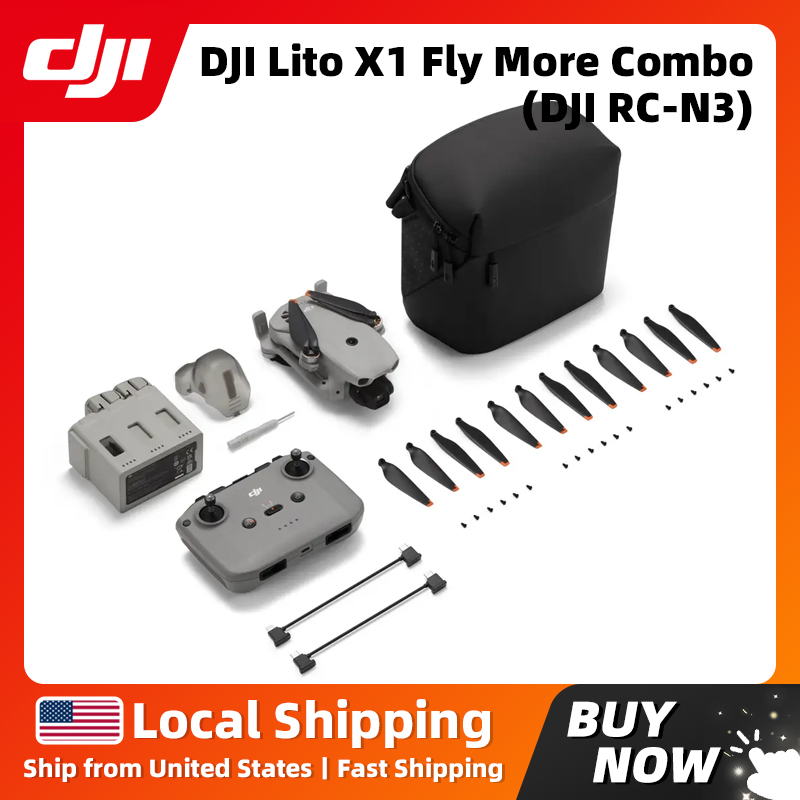 DJI Lito X1 Fly More Combo (DJ – обзор и цена Drone Gimbal 3 Axis